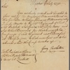 Letter to the Officers of His Majesty's Ordnance Stores at Quebec