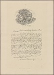 Letter to -- --