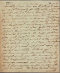 Letter to [the Home Secretary, William Henry Cavendish Bentinck,] Duke of Portland