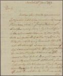 Letter to Peter Tappan, Poughkeepsie