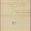 Letter to James De Lancey, Governor of New York
