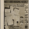 Poster by Record Section, Suburban Resettlement Administration