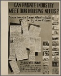 Poster by Record Section, Suburban Resettlement Administration