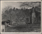 Old farmhouse at Crabtree Creek recreational project near Raleigh, North Carolina.