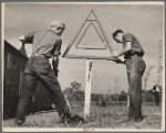 CCC (Civilian Conservation Corps) boys at work. Beltsville, Maryland.