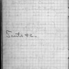 Volume 3 ["C"], Second expedition Jan. 23d to March 1st 1890, Fr[om he]ad of Grand Cañon [to] Diamond Creek