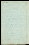 MUNICIPAL DINNER TO CYRUS W. FIELD,ESQ. [held by] METROPOLITAN HOTEL [at] "[NEW YORK, NY]" (HOTEL)