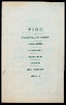 80TH ANNIVERSARY DINNER [held by] FRIENDLY SONS OF ST. PATRICK [at] "DELMONICO'S, NEW YORK, NY" (HOTEL)