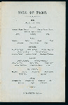 DINNER AT FANEUIL HALL [held by] CITY COUNCIL [at] "BOSTON, MA" (HALL.)