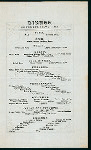 DAILY DINNER MENU [held by] PROFILE HOUSE [at] "FRANCONIA MTS,NEW HAMPSHIRE" (HOTEL)