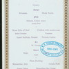 94TH ANNIV. [held by] ST. GEORGE'S SOCIETY [at] "NEW YORK, NY; DELMONICO'S" (RESTAURANT)