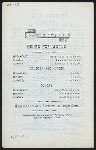 DINNER [held by] STANWIX HALL [at] "ALBANY, NY" (HOTEL;)