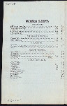 DINNER [held by] THOUSAND ISLAND HOUSE [at] "ALEXANDRA BAY, NY" (HOTEL;)