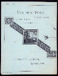 DINNER MENU [held by] MANHANSET HOUSE; UNITED STATES HOTEL [at] "SHELTER ISLAND; HARTFORD, CT." (HOT;)