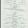 DINNER MENU [held by] GRAND UNION HOTEL [at] "SARATOGA SPRINGS, NY." (HOT;)