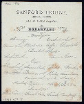 BREAKFAST [held by] SANFORD HOUSE [at] SANFORD FL (HOTEL)