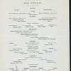 DINNER [held by] FIFTH AVENUE HOTEL [at] "MADISON SQUARE NEW YORK, NY NY" (HOTEL)