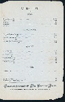 DINNER [held by] LAKE VIEW HOUSE [at] AUSABLE CHASM NY (HOTEL)