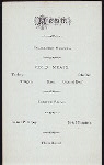 COMPLIMENTARY BANQUET [held by] UNITED STATES HOTEL [at] "PORTLAND,ME" (COMM)
