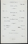 COMPLIMENTARY BANQUET [held by] UNITED STATES HOTEL [at] "PORTLAND,ME" (COMM)