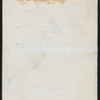 DINNER [held by] CLIFTON HOUSE [at] "NIAGARA FALLS, NY" (COMM)