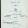 DINNER [held by] EXCHANGE HOTEL AND BALLARD HOUSE [at] "RICHMOND, VA" (HOTEL)