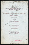 TWENTIETH ANNIVERSARY [held by] UNION LEAGUE CLUB [at] "NEW YORK, NY" (REST;)