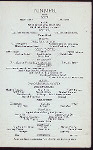 RAYMOND EXCURSION PARTY [held by] SHERMAN HOUSE [at] "CHICAGO, IL." (HOTEL)
