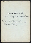 DINNER [held by] [S.M.KING UMBERTO] [at] "[PALAIS DU QUIRINAL,ROME,ITALY]" (OTHER [HOME])
