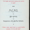 BANQUET [held by] COMMERCIAL CLUB OF CHICAGO [at] "CALUMET CLUB,[CHICAGO, IL.]" (CLUB)
