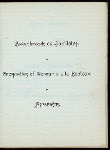BANQUET [held by] COMMERCIAL CLUB OF CHICAGO [at] "CALUMET CLUB,[CHICAGO, IL.]" (CLUB)
