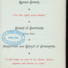 BANQUET [held by] COMMERCIAL CLUB OF CHICAGO [at] "CALUMET CLUB,[CHICAGO, IL.]" (CLUB)