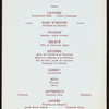115TH ANNIVERSARY [held by] CHAMBER OF COMMERCE [at] "DELMONICO, [NEW YORK, NY?]" (HOTEL)