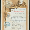 DAILY MENU [held by] NORDDEUTSCHER LLOYD BREMEN-AMERIKA [at]  (SS)