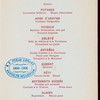 EXECUTIVE COMMITTEE DINNER [held by] MERCHANTS & BUSINESS MENS CLEVELAND AND HENDRICKS CLUBS [at] DELMONICOS NY (HOTEL)