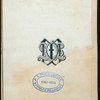 SECOND ANNUAL DANCE [held by] MILITARY ORDER OF THE LOYAL LEGION OF THE UNITED STATES [at] "BURNET HOUSE, [OHIO]" ([HOTEL])