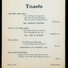 101ST ANNIVERSARY DINNER [held by] FRIENDLY SONS OF ST.PATRICK [at] "DELMONICO,[NY]" (HOTEL)