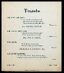 101ST ANNIVERSARY DINNER [held by] FRIENDLY SONS OF ST.PATRICK [at] "DELMONICO,[NY]" (HOTEL)