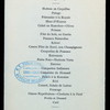 FIRST ANNUAL DINNER [held by] CLASS OF '88 [at] CLARK'S [?] (?)