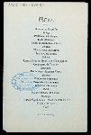 FIRST ANNUAL DINNER [held by] CLASS OF '88 [at] CLARK'S [?] (?)
