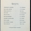 FIRST ANNUAL DINNER [held by] CLASS OF '88 [at] CLARK'S [?] (?)