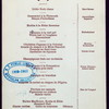 COMMEMORATION OF THE PILGRIM'S STATUE UNVEILING [held by] FOREFATHERS' DINNER [at] UNION LEAGUE CLUB NY; (CLUB)
