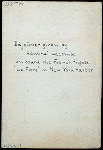 ? [held by] [ADMIRAL LACOMBE?] [at] "FRIGATE LA FLORE, NEW YORK" (SS)