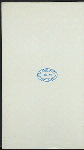 SECOND ANNUAL DINNER [held by] HOLLAND SOCIETY OF NEW YORK [at] "HOTEL BRUNSWICK, NEW YORK, NY" (HOT)