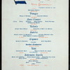 SECOND ANNUAL DINNER [held by] HOLLAND SOCIETY OF NEW YORK [at] "HOTEL BRUNSWICK, NEW YORK, NY" (HOT)