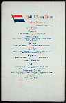 SECOND ANNUAL DINNER [held by] HOLLAND SOCIETY OF NEW YORK [at] "HOTEL BRUNSWICK, NEW YORK, NY" (HOT)