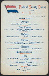 SECOND ANNUAL DINNER [held by] HOLLAND SOCIETY OF NEW YORK [at] "HOTEL BRUNSWICK, NEW YORK, NY" (HOT)