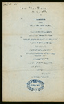 DINNER [held by] LAW CLUB [at]  ([REST?])