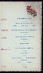 FOURTH ANNUAL DINNER [held by] STATE OF OHIO MILITARY ORDER [at] "CINCINNATI, OH" ([REST?])