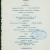 FIRST ANNUAL DINNER [held by] FEDERAL CLUB [at] "DELMONICO'S, NEW YORK, NY" (REST;)